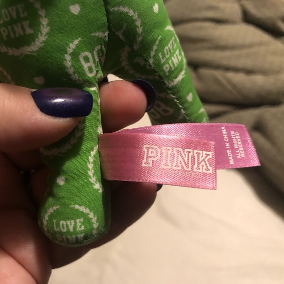 VINTAGE VS PINK Y2K 2007 Green Mini Dog - Picture 4 of 5